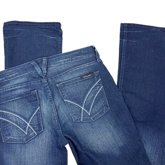 William Rast Indigo Flare Jeans - Picture 9 of 10